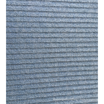 Fabric With Ribbed Surface